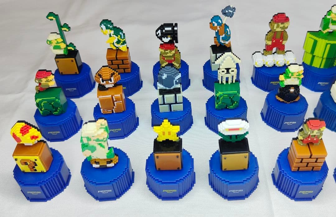 ペプシ　スーパーマリオ　ボトルキャップ　全30種類 コンプリート