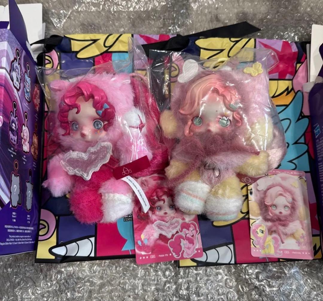 スカルパンダ マイリトルポニー Fluttershy PinkiePie セット