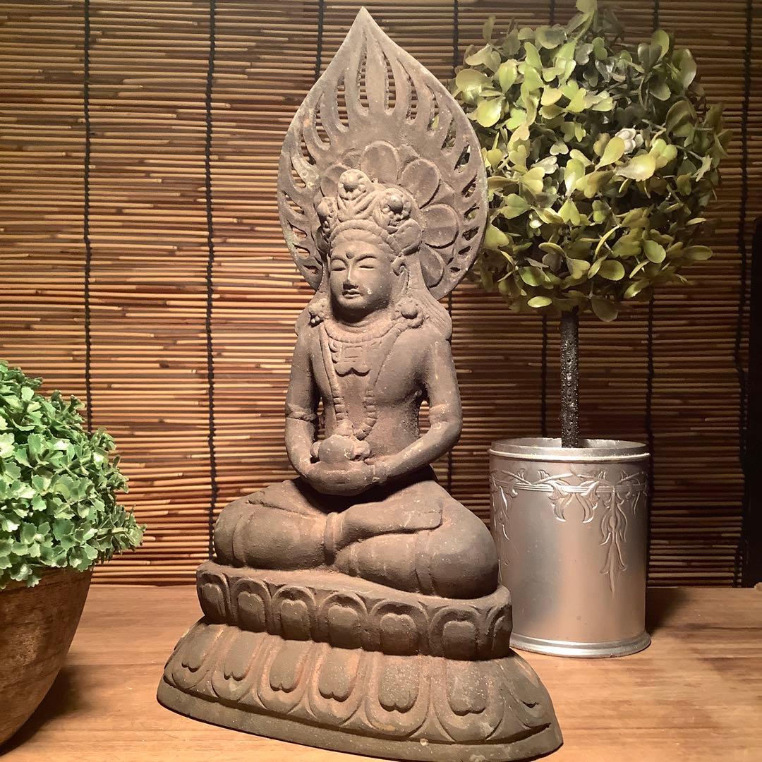 16世紀「チベット密教護法尊」大乗顕教・金剛乗・守護尊・チベット寺院祀り仏・古銅