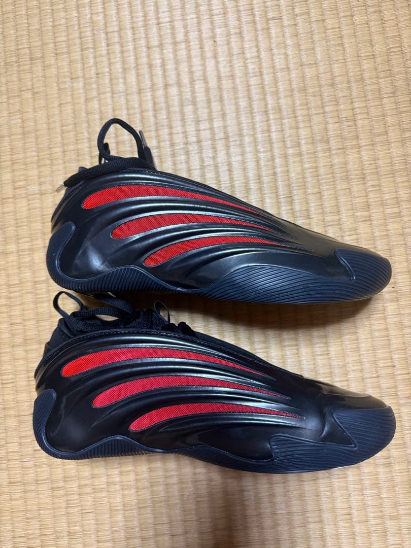 バスケットボールシューズ ブラック/レッド