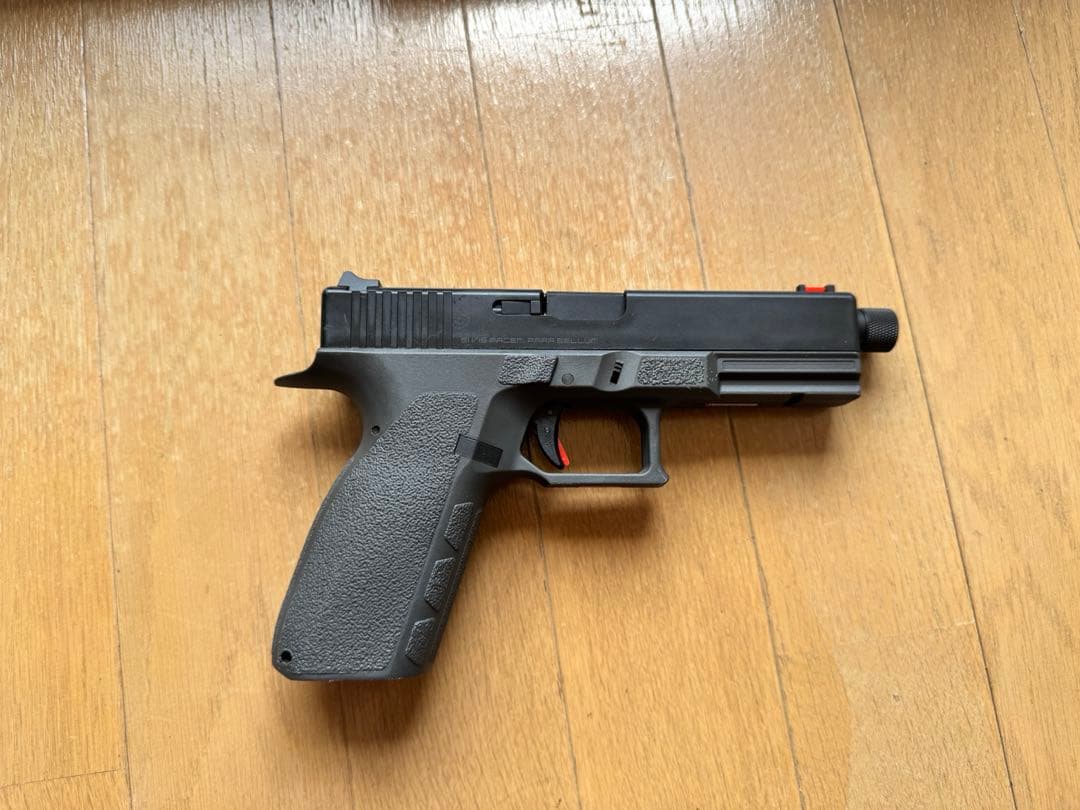 カーボネイトストライカー9Q CO2 バトルシップグレイ 追加マガジン