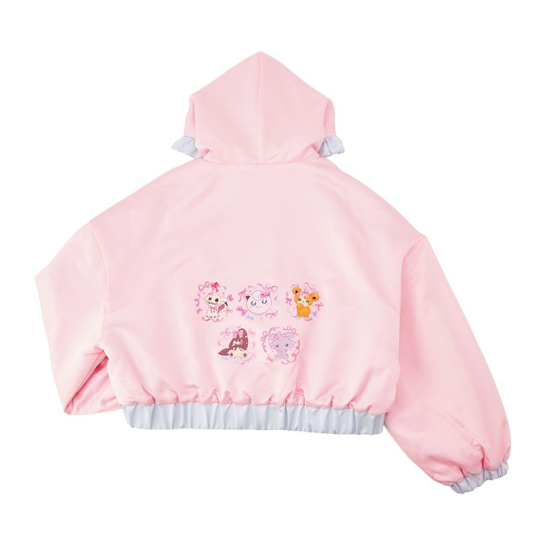 ポケモン　Don’t Attack Me ブルゾン スウェット　前髪クリップ