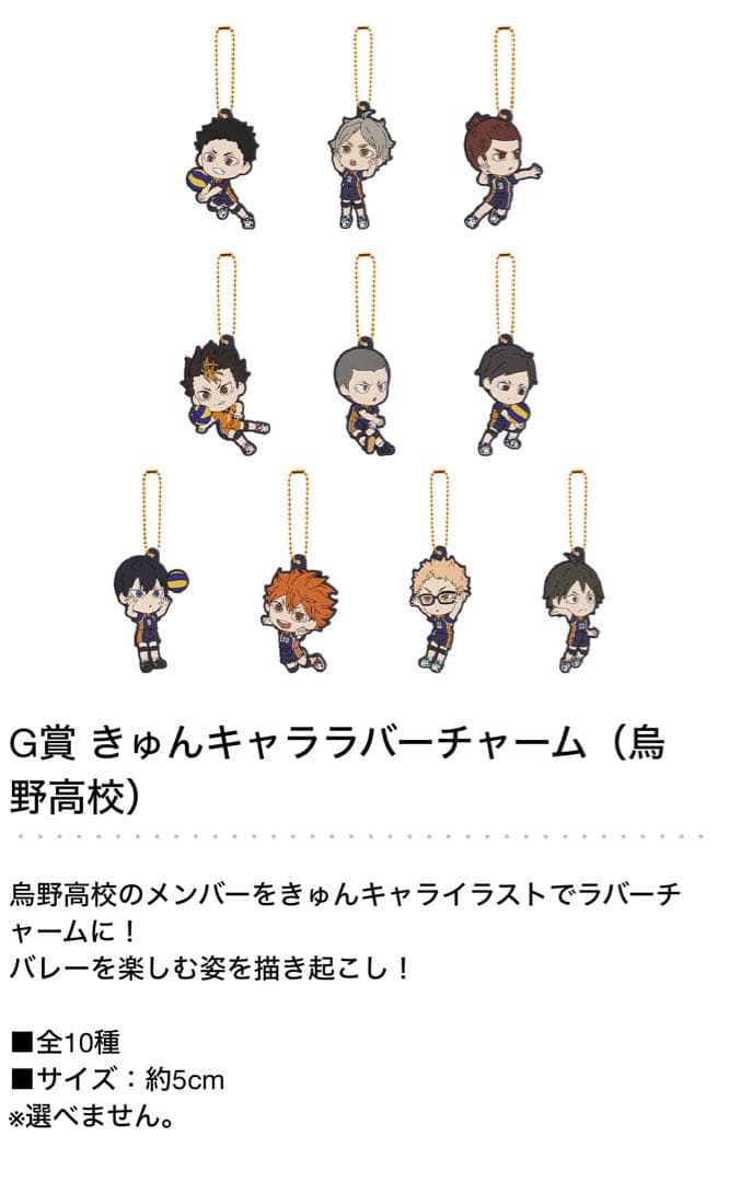 一番くじ劇場版ハイキュー！！ゴミ捨て場の決戦 フルコンプセット（※ラストワン×）