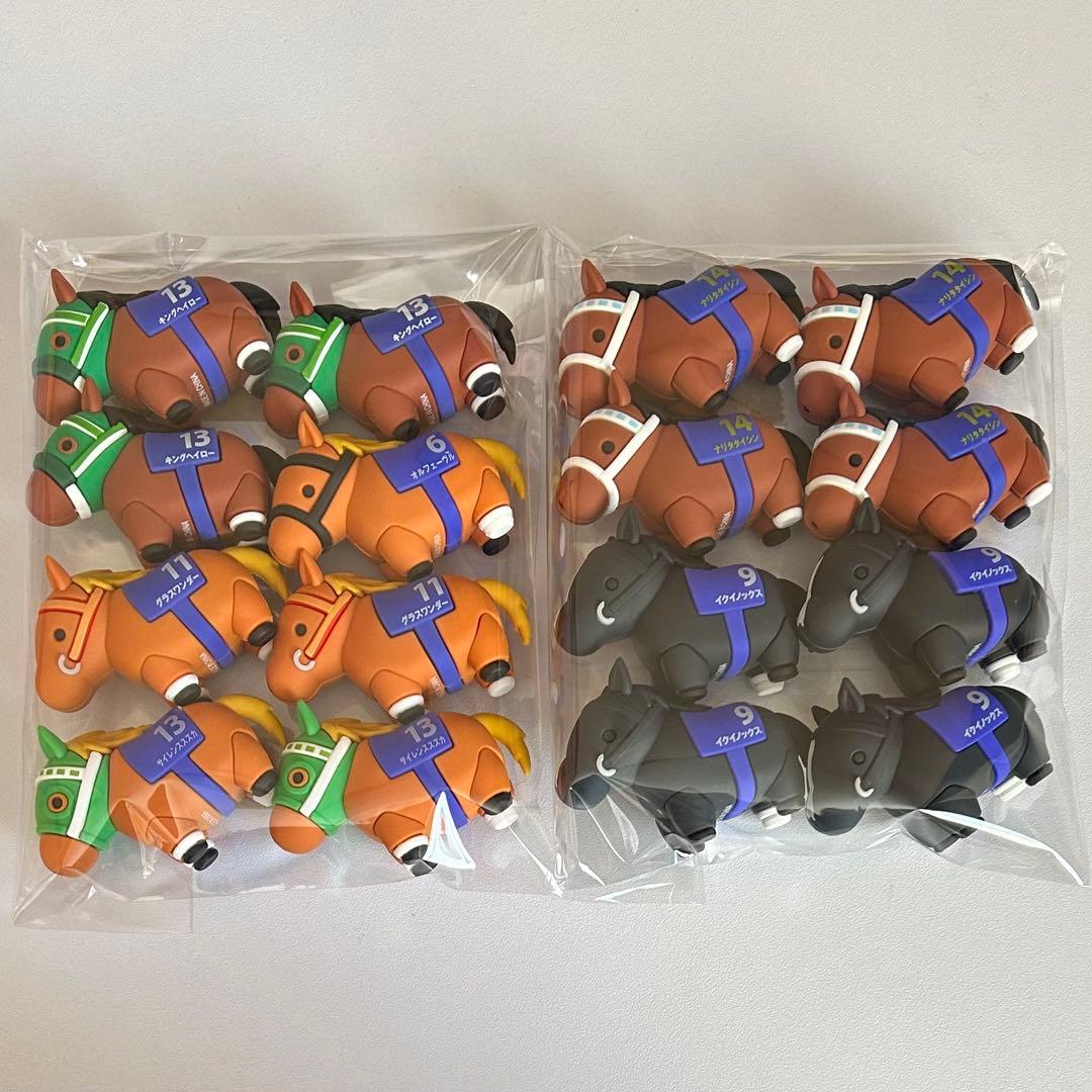 サラブレッドコレクション ぷっくりラバーフィギュア まとめ売り