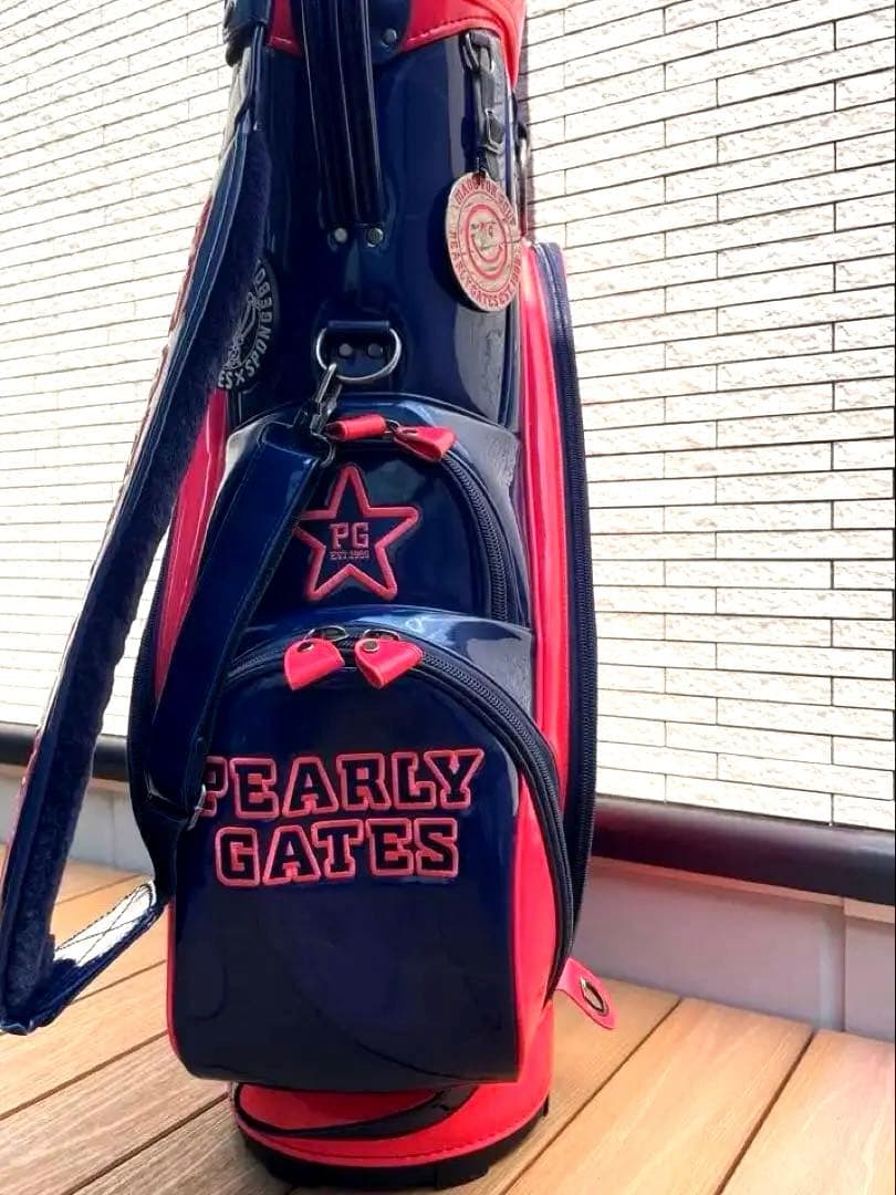 【値下げ】PEARLY GATES キャディバッグ　メンズ　レディース