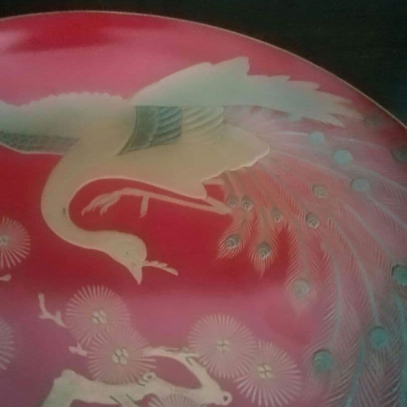 漆工芸　朱漆　金蒔絵　盃⑤　江戸から明治時代　七組盃のひとつ