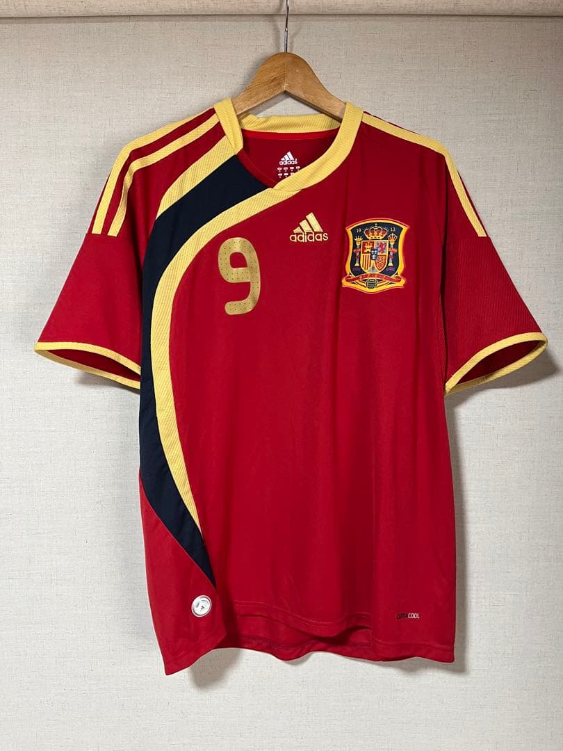 古着 adidas スペイン代表 ユニフォーム フェルナンドトーレス 09年