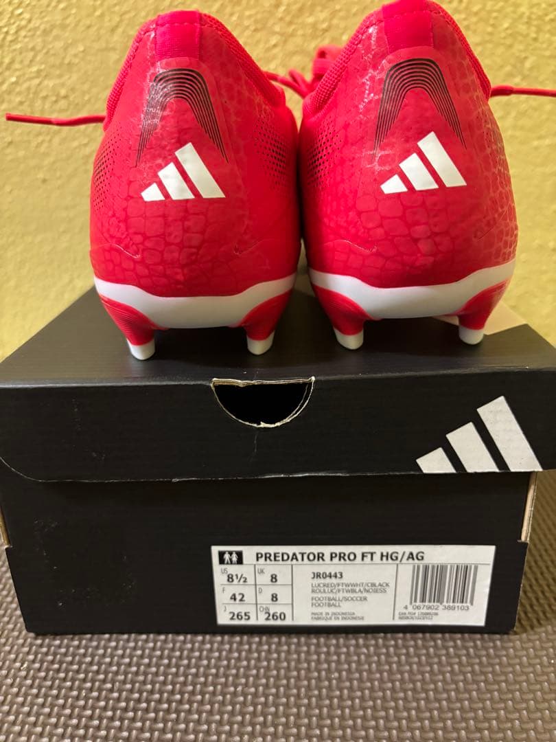シューズ adidas PREDATOR PRO FT HG/AG 42