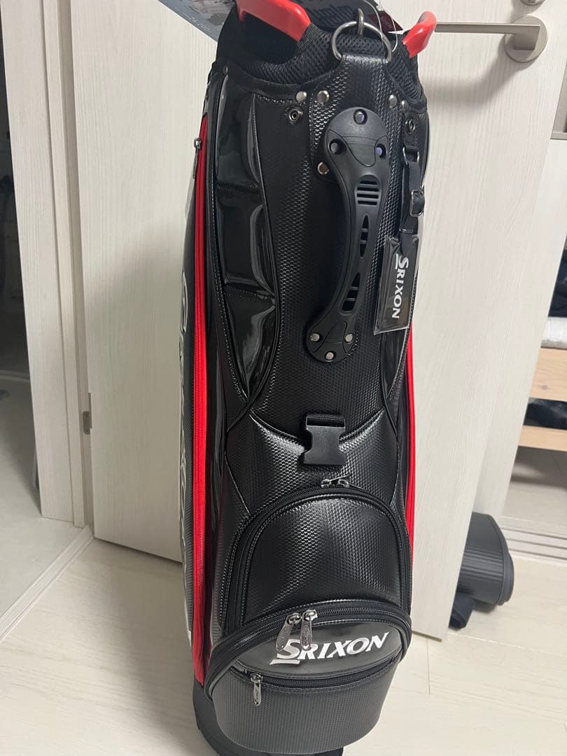 Srixon キャディバッグ ブラック・ホワイト・レッド