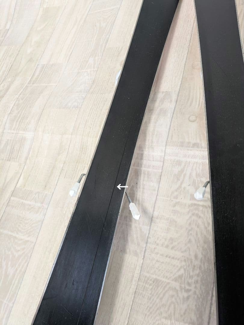 こねずみ　KAZAMA スキー板 ✕ 　ストック　セット