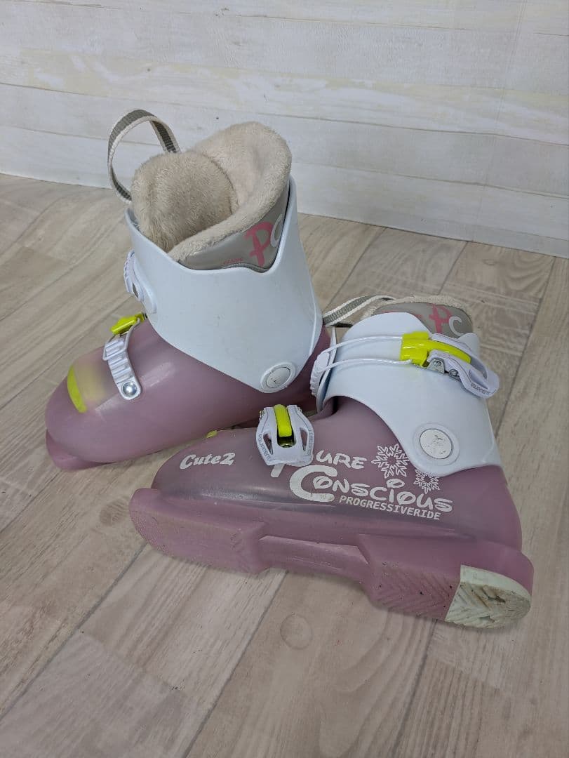 こねずみ　KAZAMA スキー板 ✕ 　ストック　セット