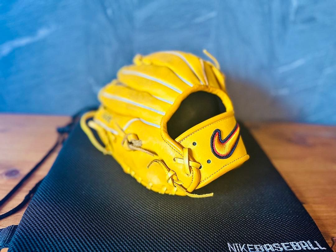 美品 箱付 NIKE ナイキ 外野手用グラブ グラブケース新品 超希少品