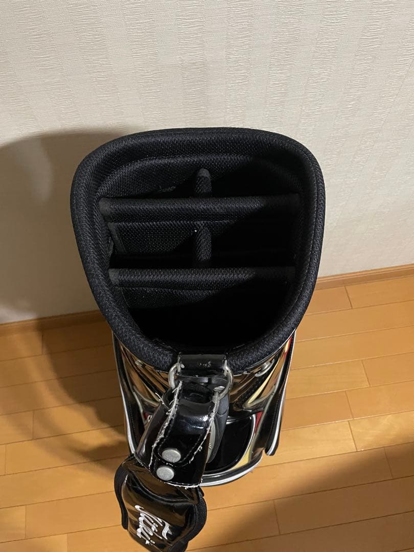 Titleist キャディバッグ ブラック レッド
