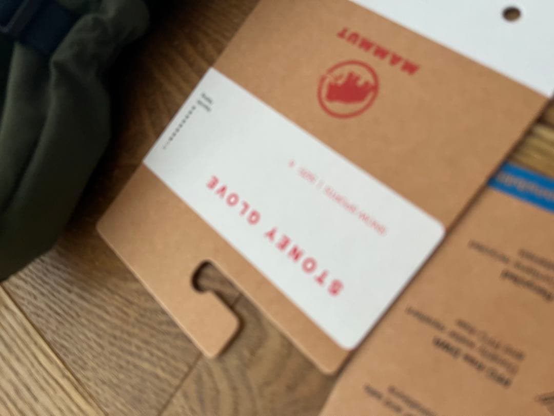 美品 マムート MAMMUT スキーグローブ ニット帽子セット 雪山 アウトドア