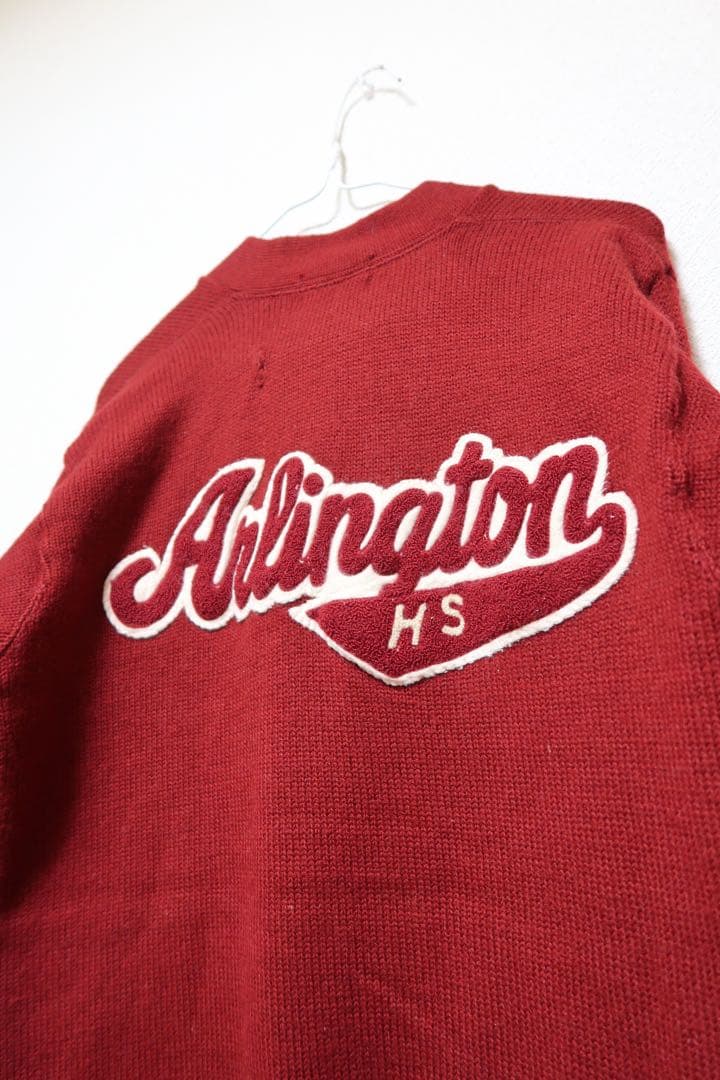 50's~60's レタードカーディガン