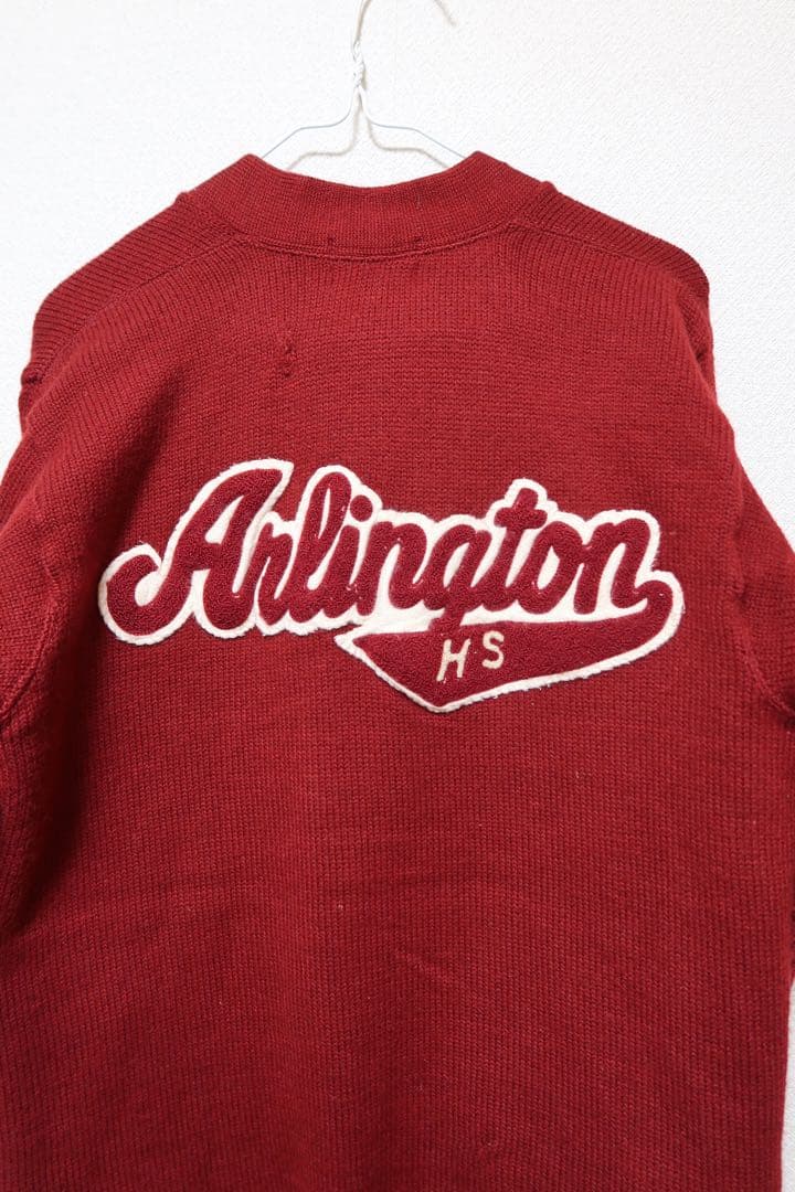 50's~60's レタードカーディガン