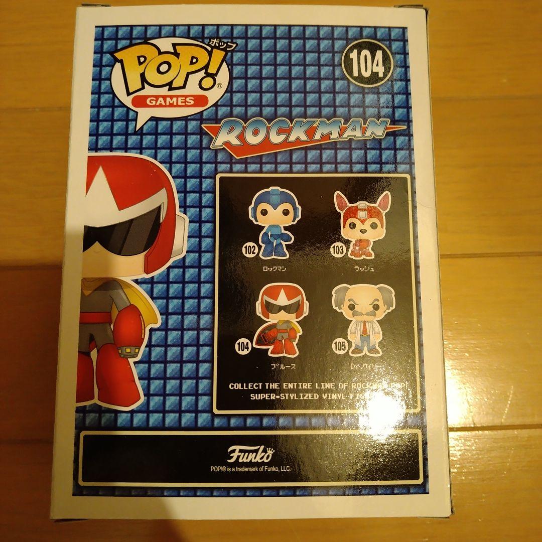 funko　pop　ファンコ　ロックマン　ブルース　レア