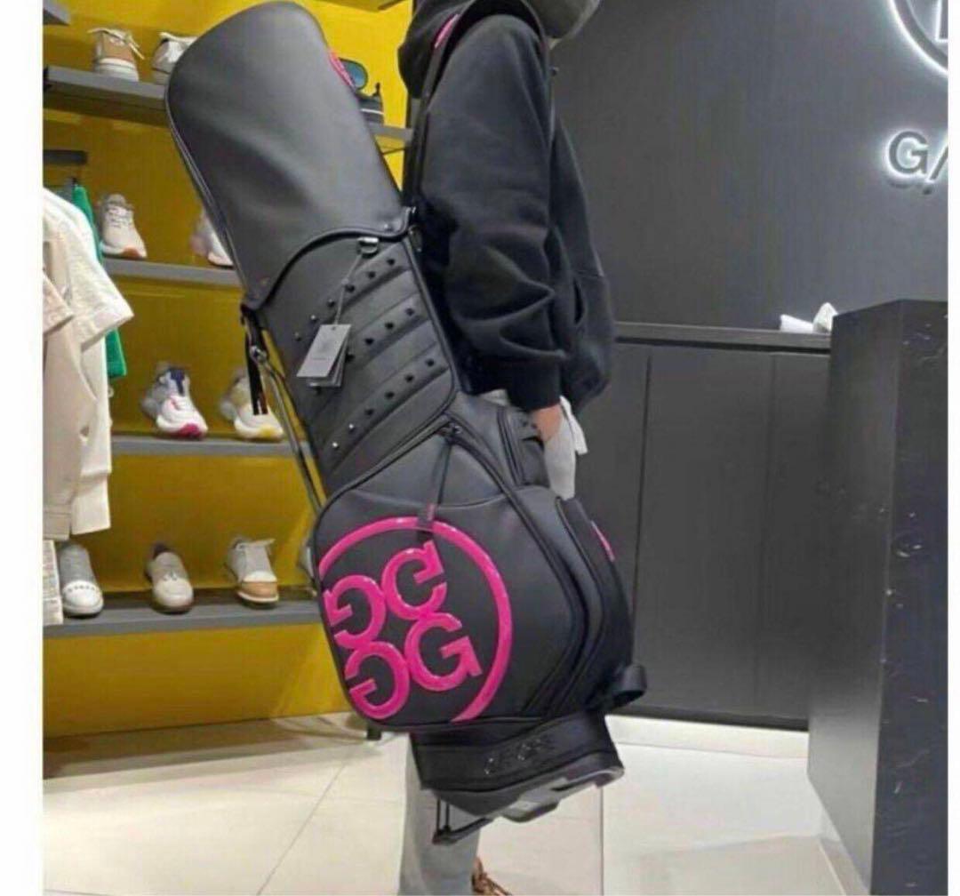 ジーフォア キャディバッグ &ボストンバッグ 2点セット