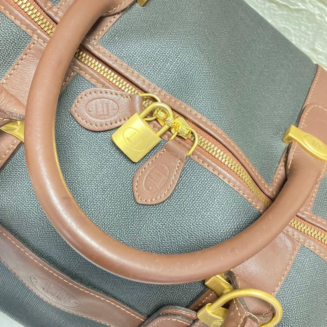 美品❗️dunhillダンヒルハンドバッグボストンバッグトラベルバッグ 旅行かばん