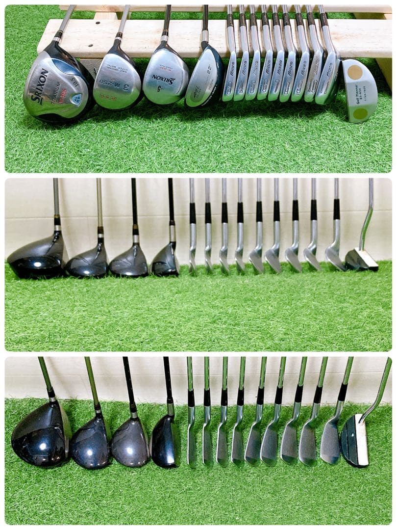 H9 スリクソン　初心者オススメ　ゴルフ　クラブセット　メンズ　14本