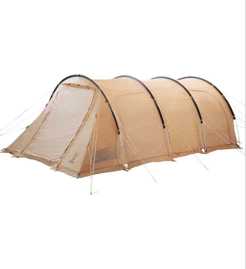 一度のみ使用　DOD カマボコテント　3M タン　キャンプ　T5-689-TN