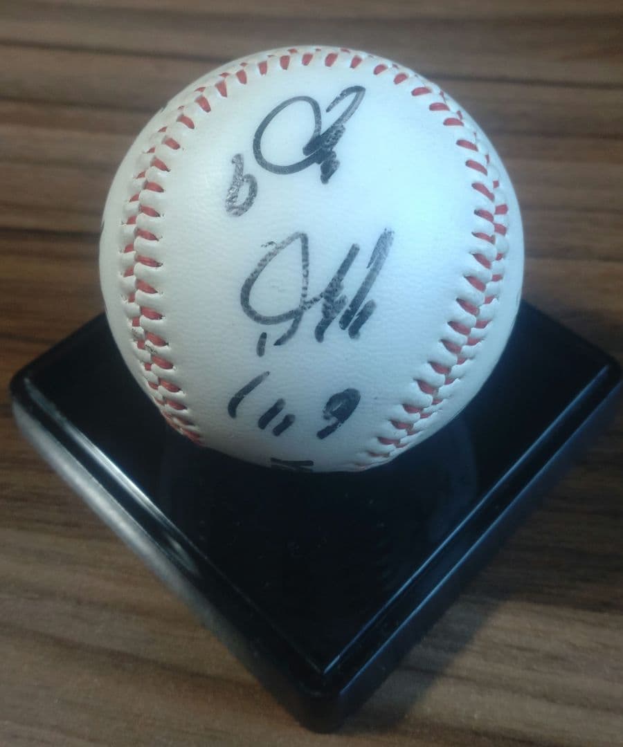 ヤクルト　大杉勝男　他選手　サインボール