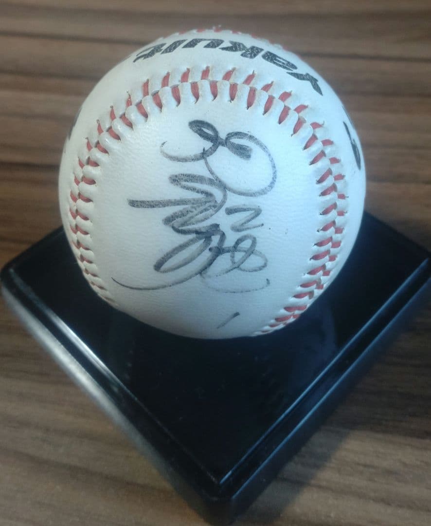 ヤクルト　大杉勝男　他選手　サインボール