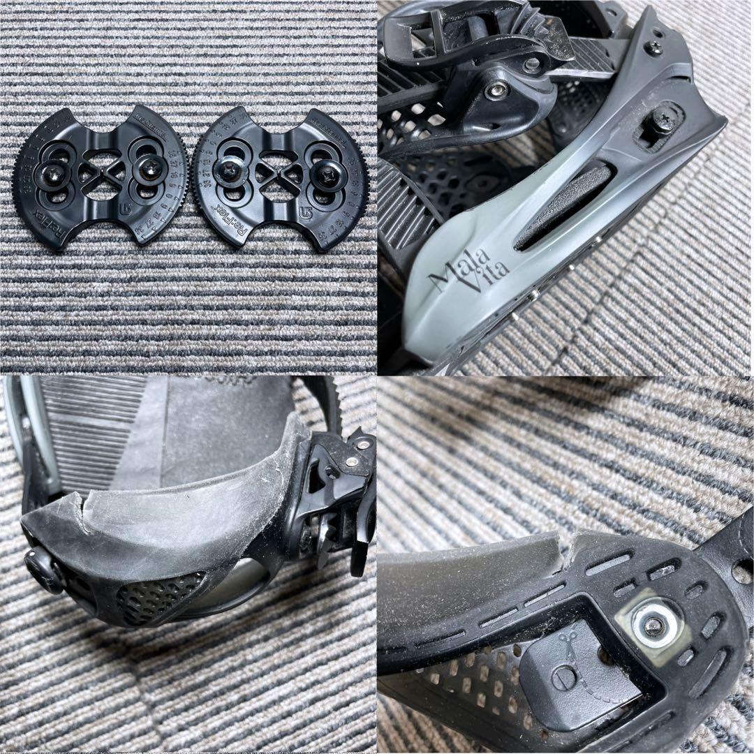 BURTON CLASH 151 MALAVITA スノーボードセット