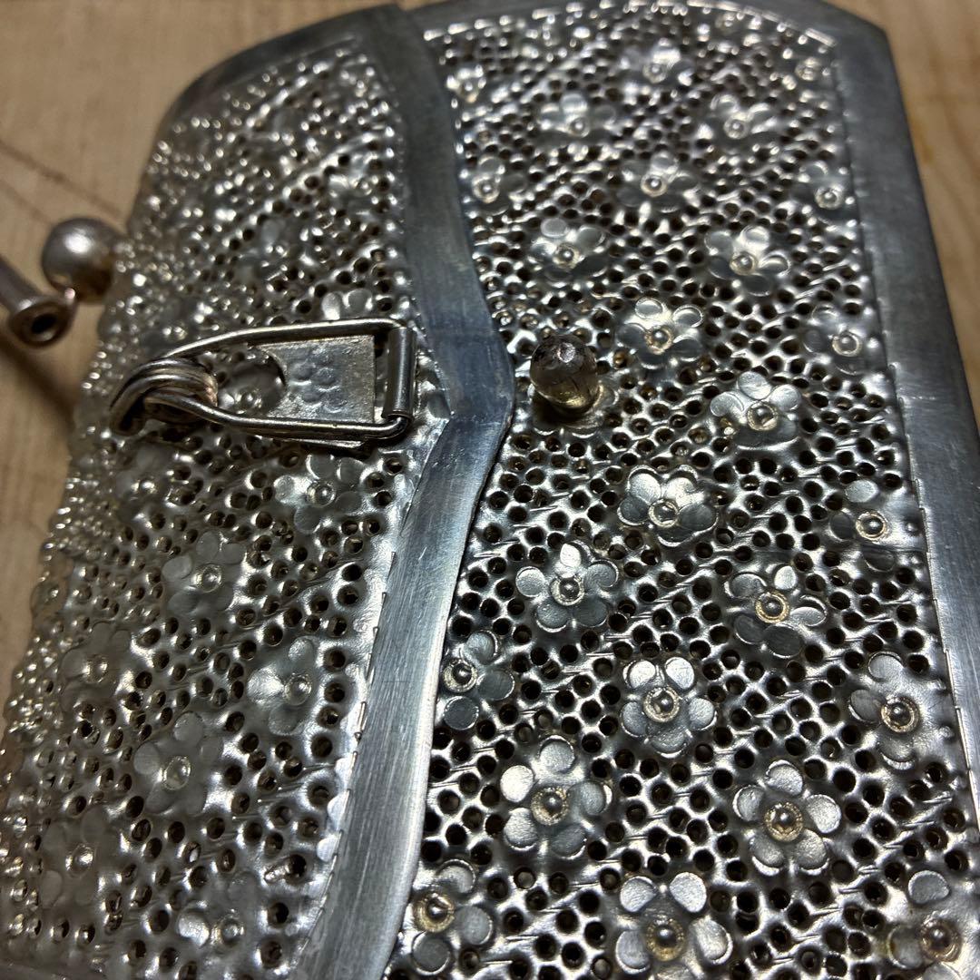 ビンテージ　銀細工　バック