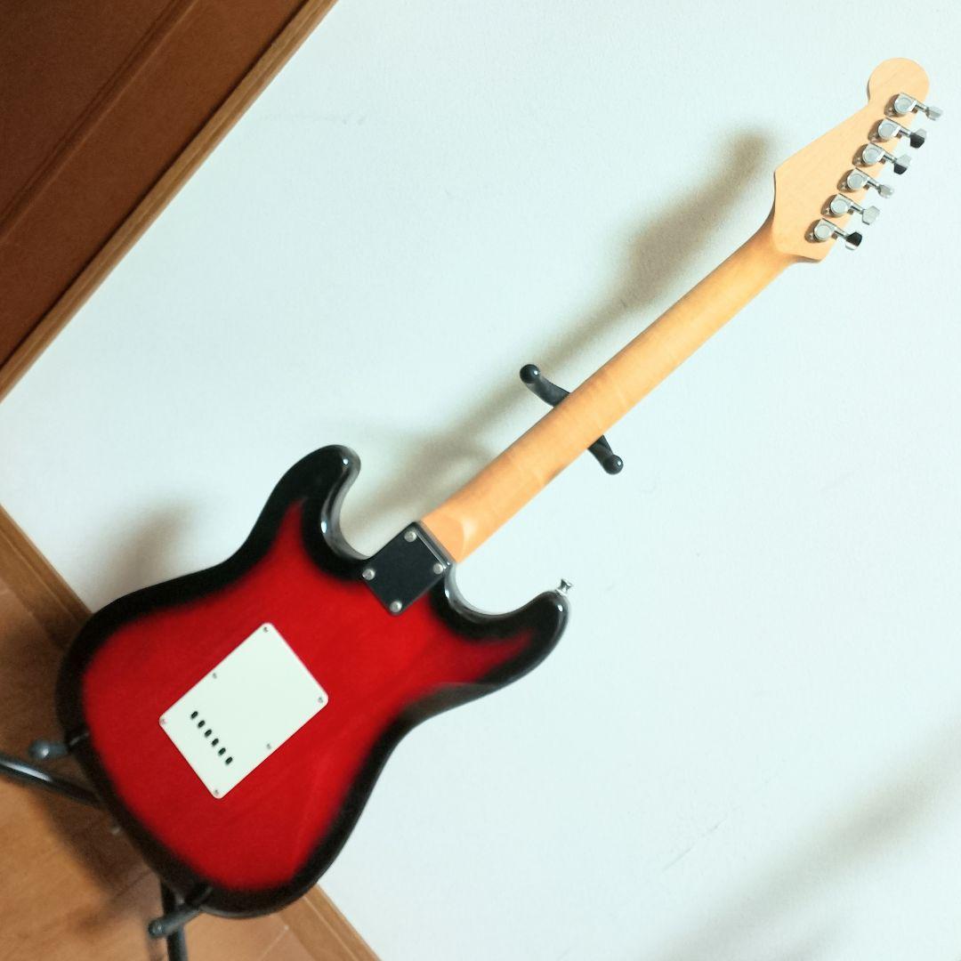 美品　SELDER　ストラトキャスタータイプ　エレキギター　サンバースト