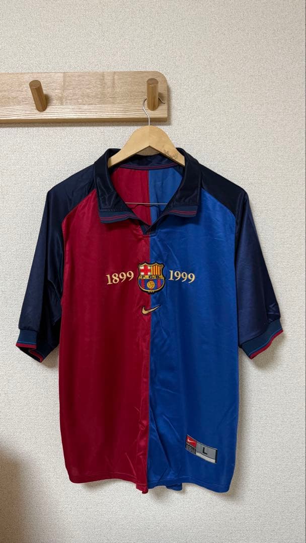 FC Barcelona シャツ Lサイズ　バルセロナ　100周年