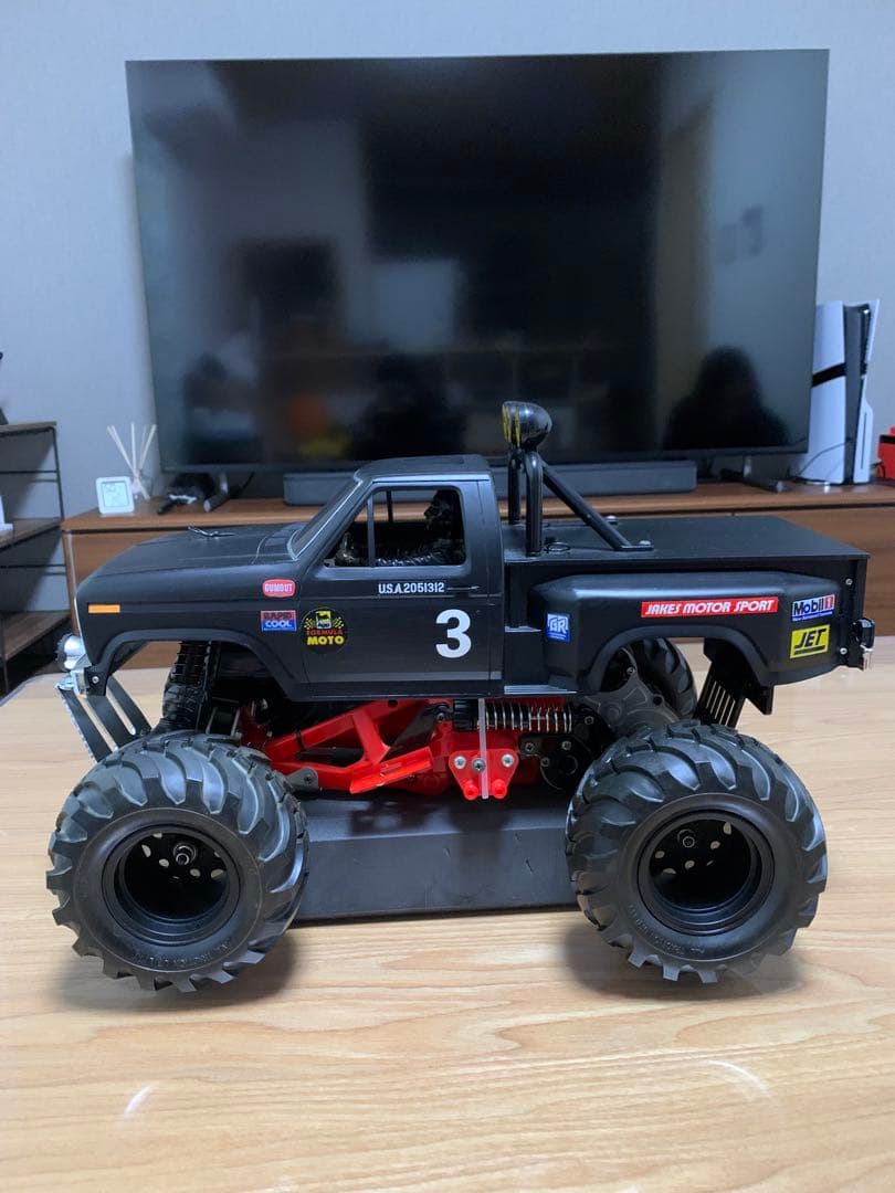 タミヤ　RC ブラックフット　カスタム　未走行　値段交渉あり