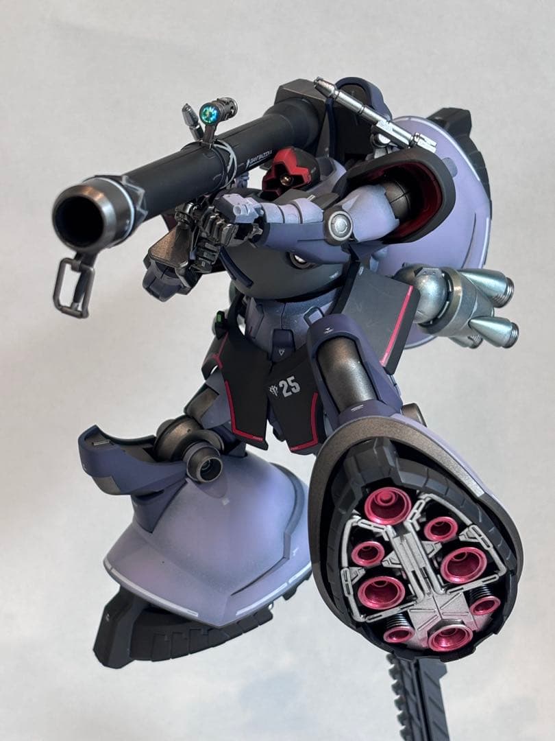 【1/25まで値引き！】HG 1/144 リック・ドム(GQ) 全塗装完成品