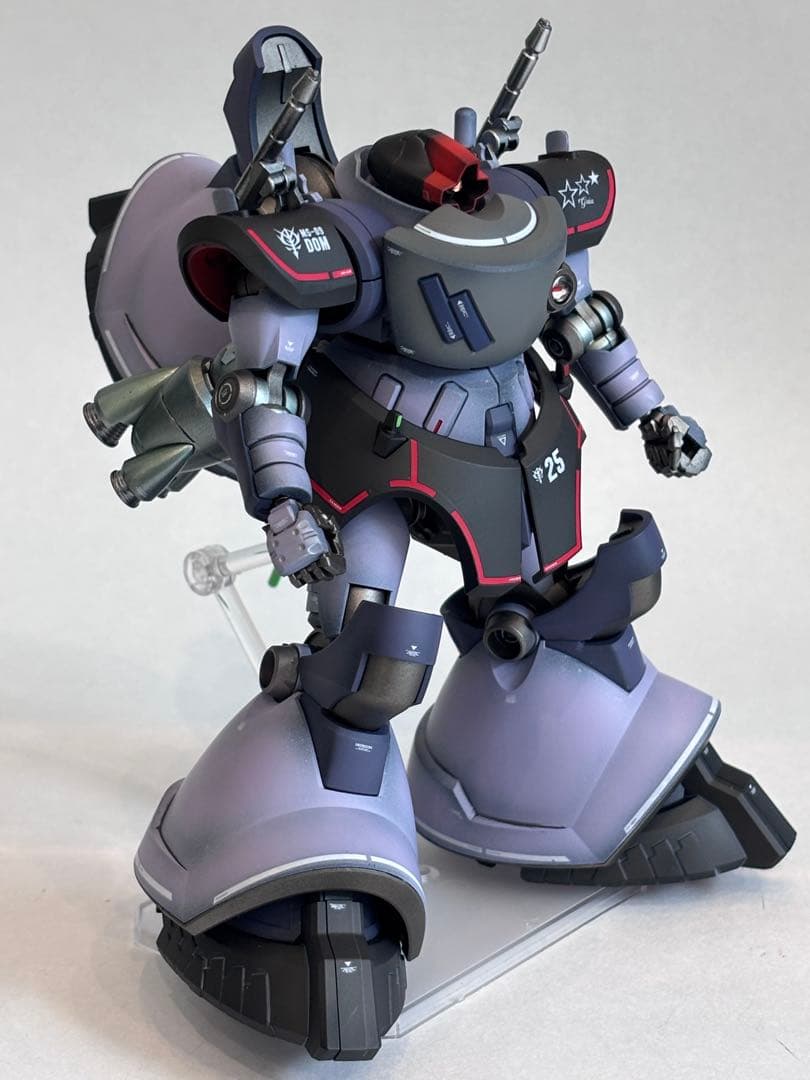 【1/25まで値引き！】HG 1/144 リック・ドム(GQ) 全塗装完成品