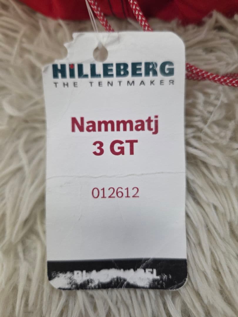 未使用　ヒルバーグ　ナマッジ　3GT レッド