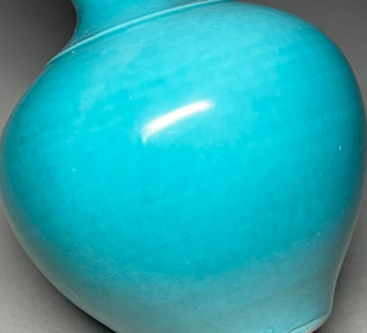 【エビス】酒器 徳利 九谷焼 浅蔵五十吉 名家 美しい釉景 御銚子 骨董 瓢形