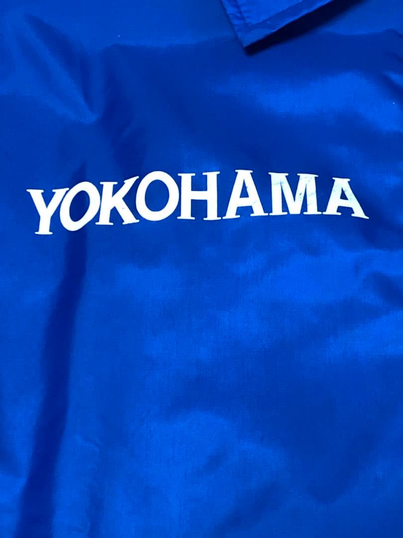 横浜ベイスターズ　シャカシャカ　ナイロンジャンバー　スタジャン　旧ロゴ