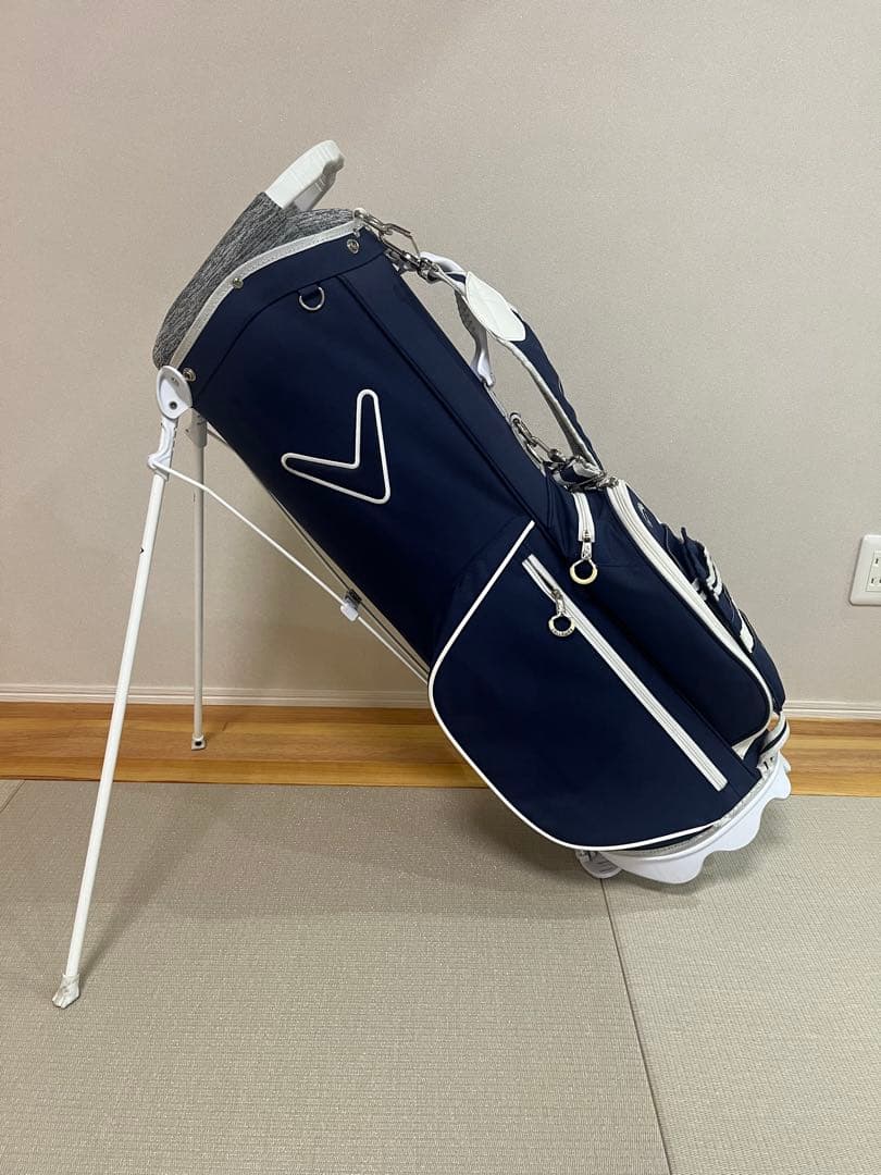 ⭐︎軽量⭐︎CALLAWAY ゴルフキャディーバッグ ネイビー
