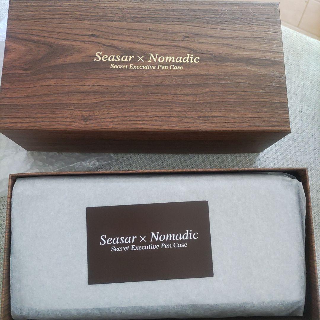 シーサーコラボ　エグゼクティブペンケース茶色