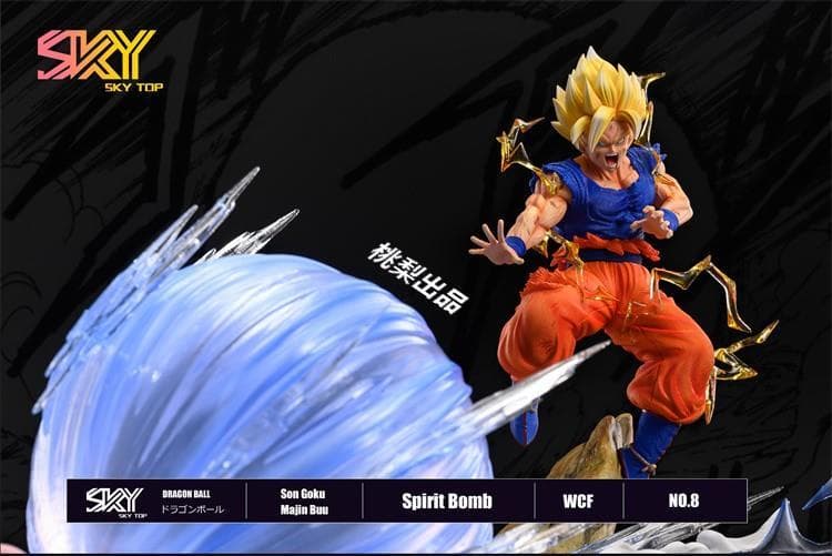 新品未開封『ドラコンボール』　魔人ブウ　＊　孫悟空　 ガレージキット スタチュー