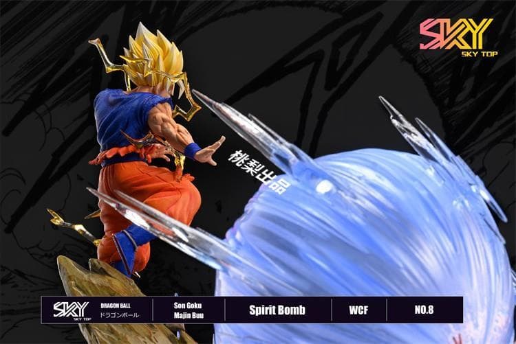 新品未開封『ドラコンボール』　魔人ブウ　＊　孫悟空　 ガレージキット スタチュー