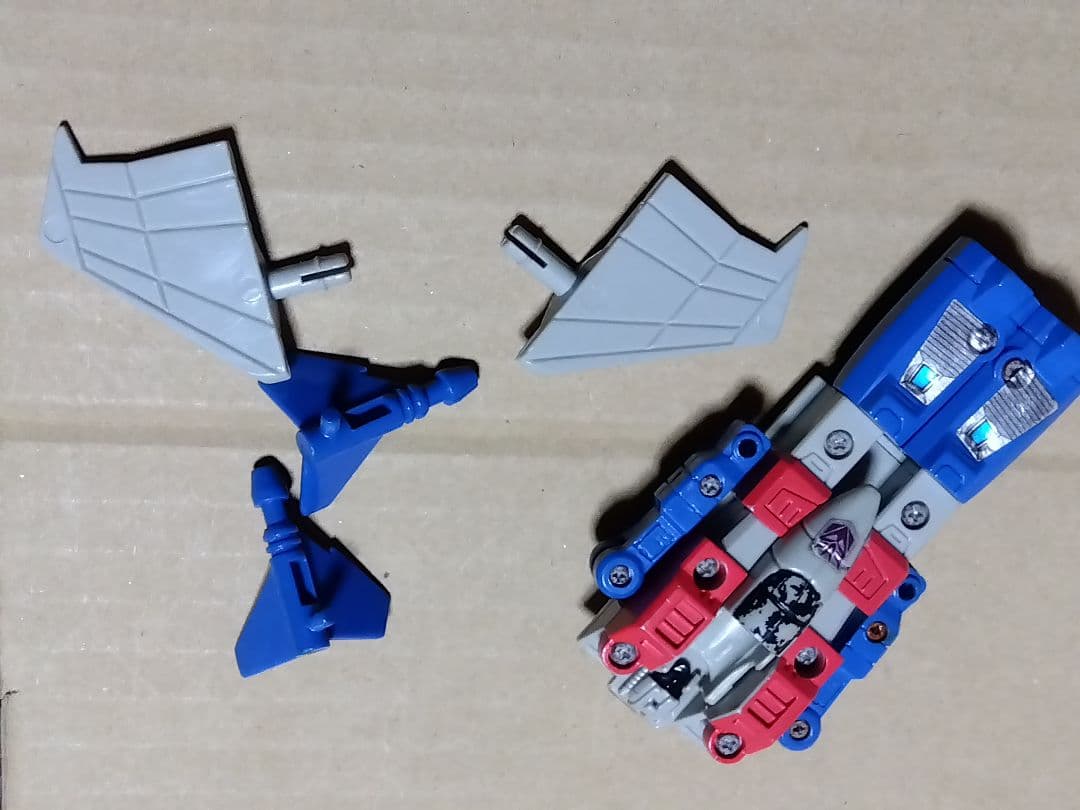 トランスフォーマー　プリテンダー　スタースクリーム　ビンテージ　ジャンク