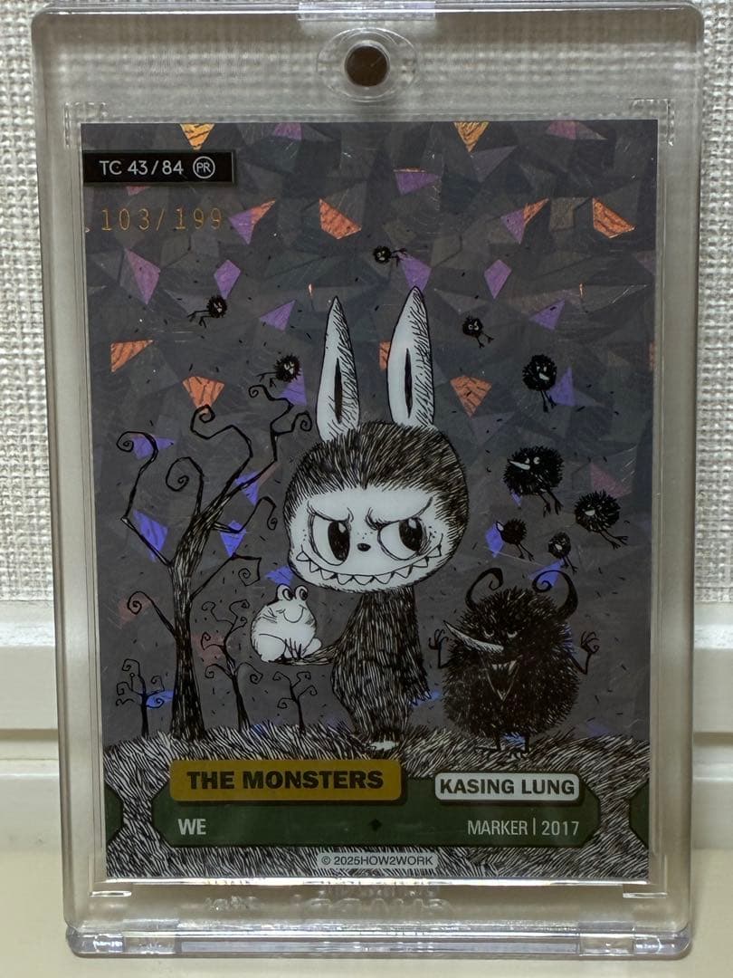 the Monsters series3 199 シリ WE ラブブ トレカ