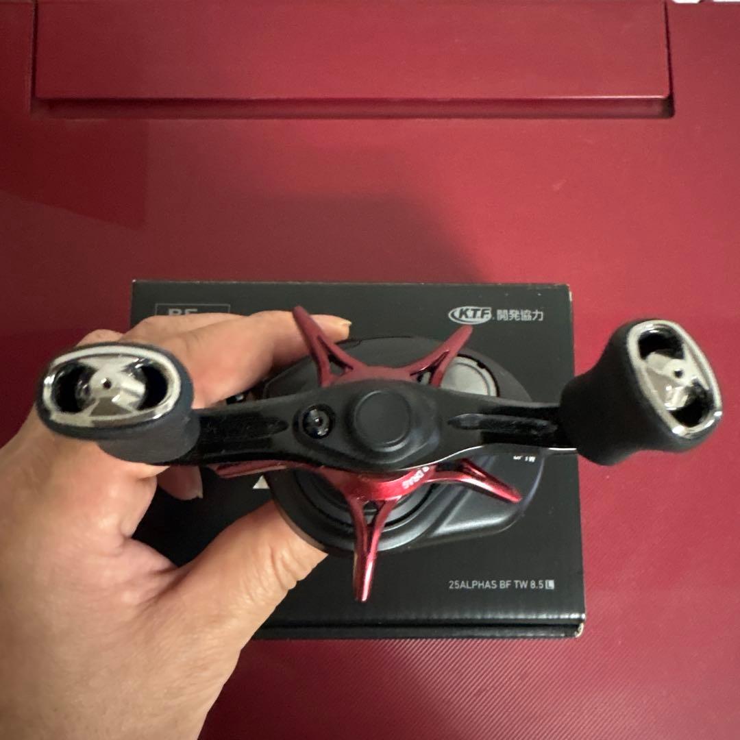 釣行回数0回 ダイワ アルファスBF TW 8.5