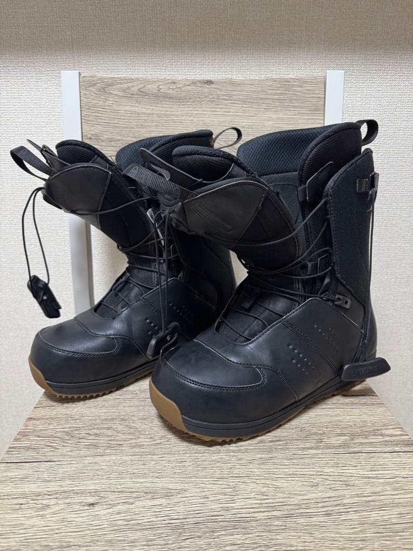 SALOMON スノーボードブーツ ブラック 27.5 サロモン