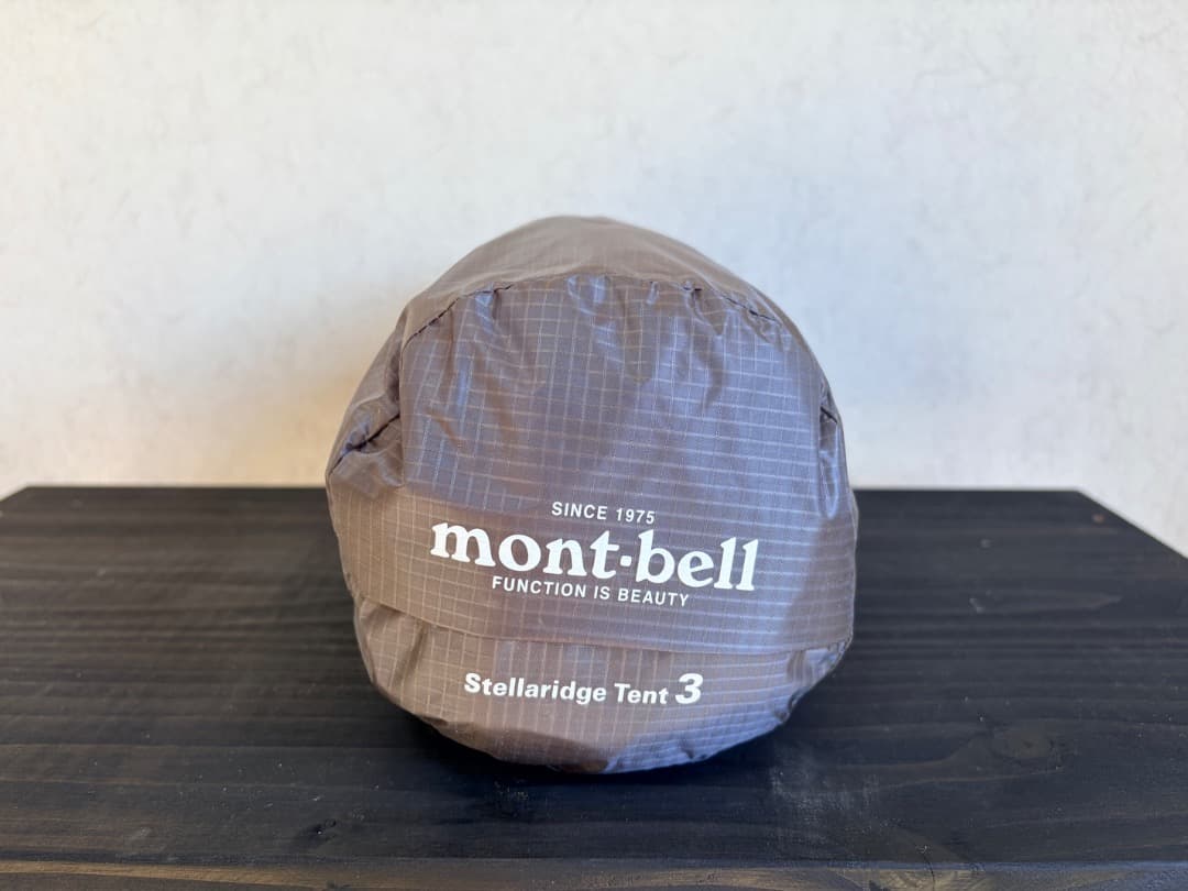 未使用3点セット モンベル ステラリッジテント3+レインフライ+グラウンドシート