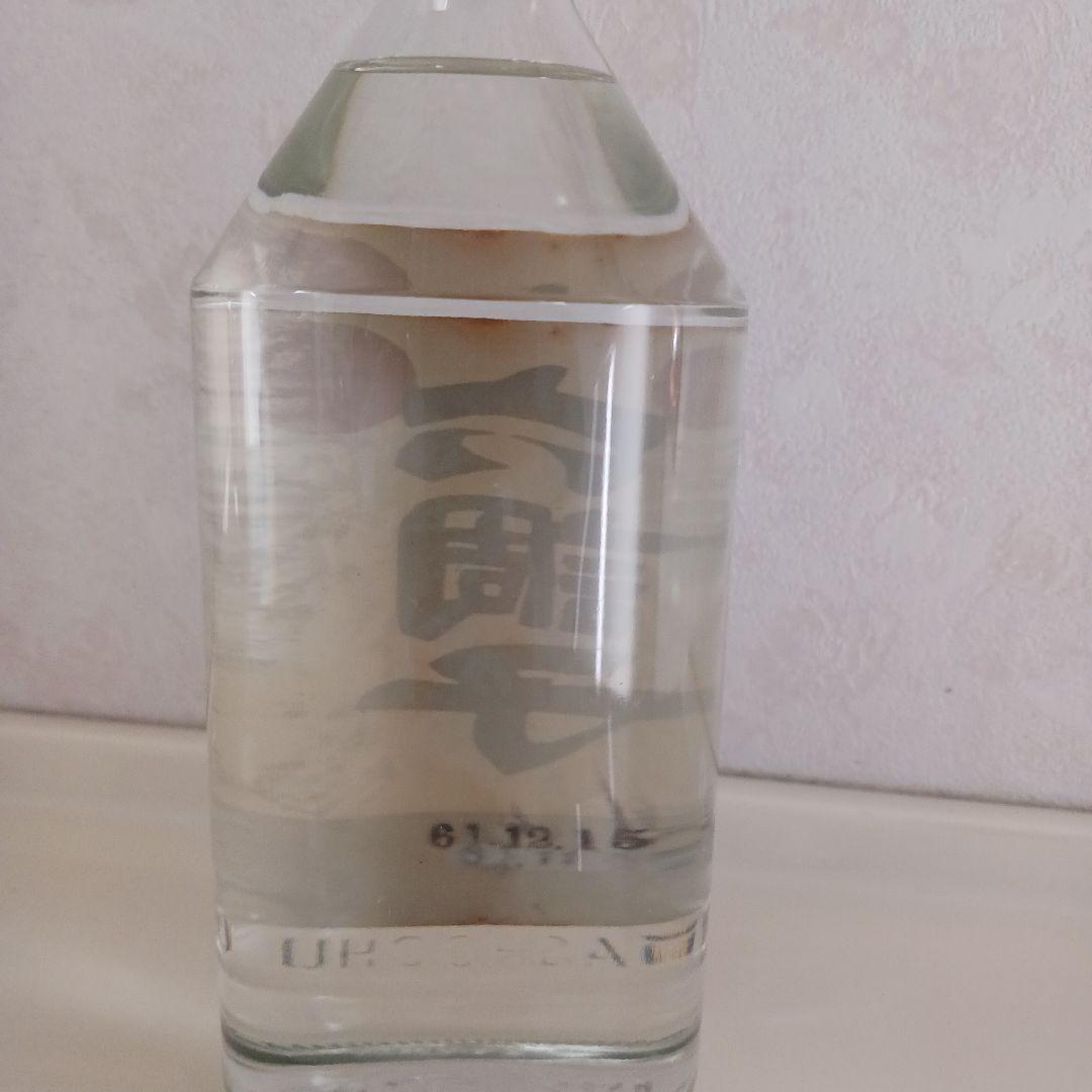 【新品未開栓】六調子 焼酎 720ml 25度　昭61年12月15日詰口