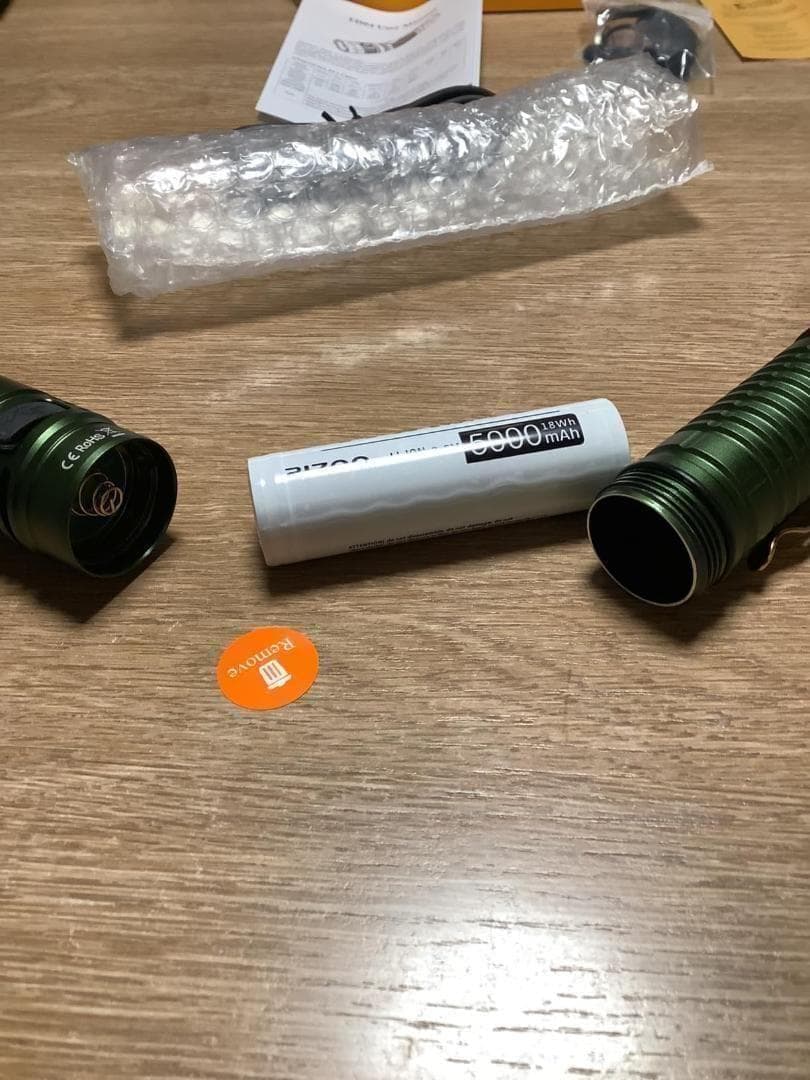 Wurkkos TD04 懐中電灯 ledライト強力3000ルーメンタクティカA