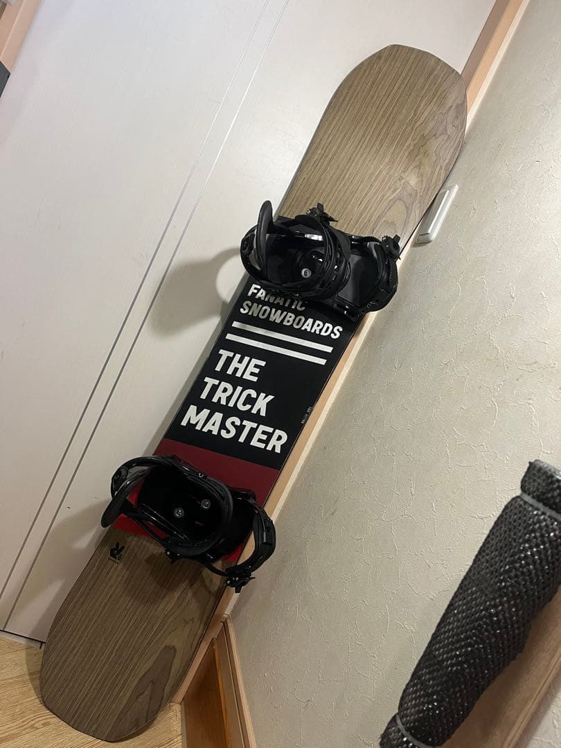 グラトリ最強！FANATIC trickmaster 150cm 新品バイン