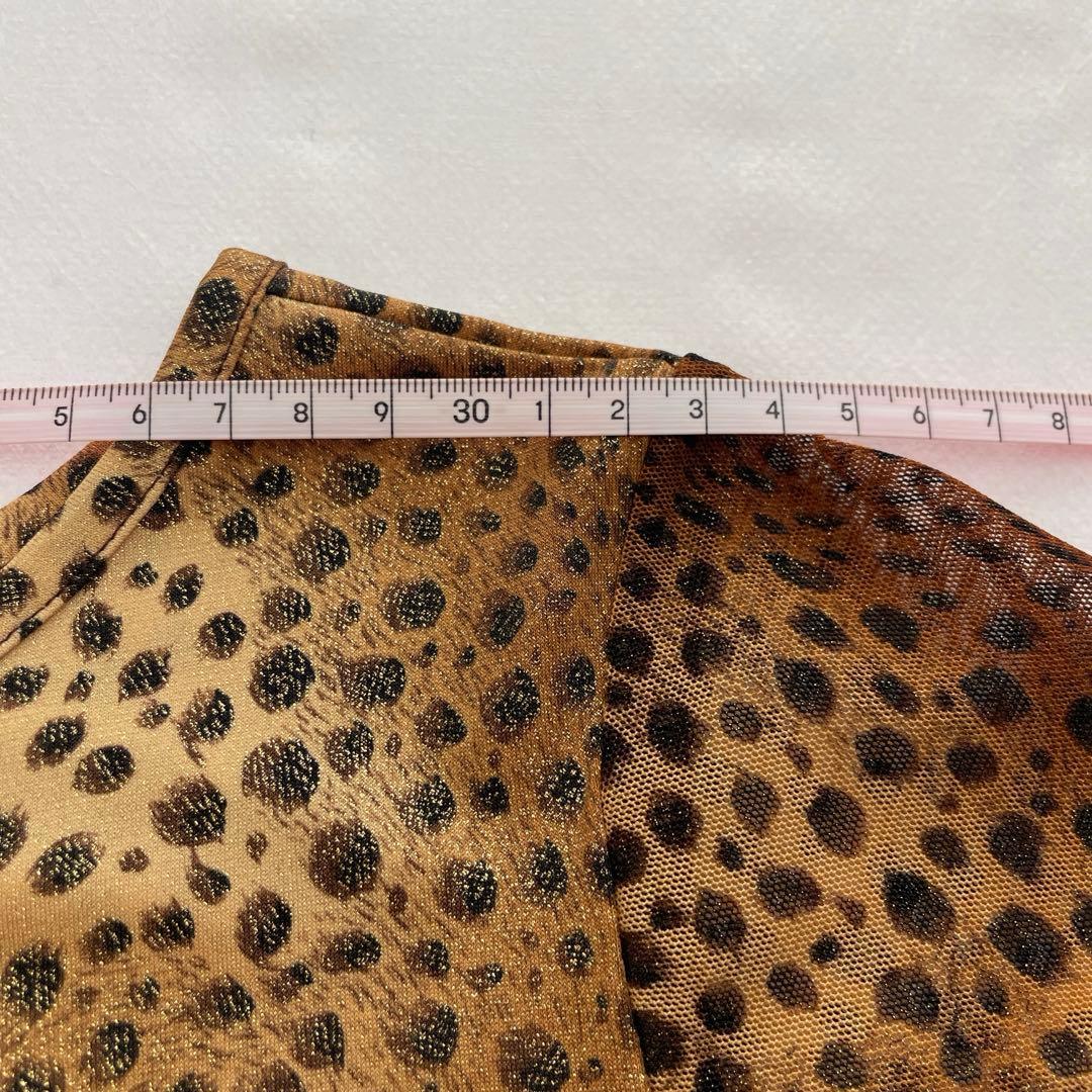 Create Sun レオパード柄 ダンス衣装 セットアップ トップス スカート